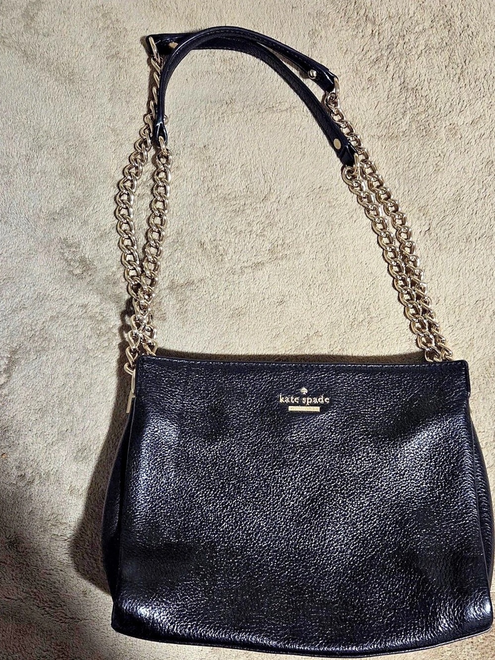 Kate Spade Black Chain Shoulder Bag